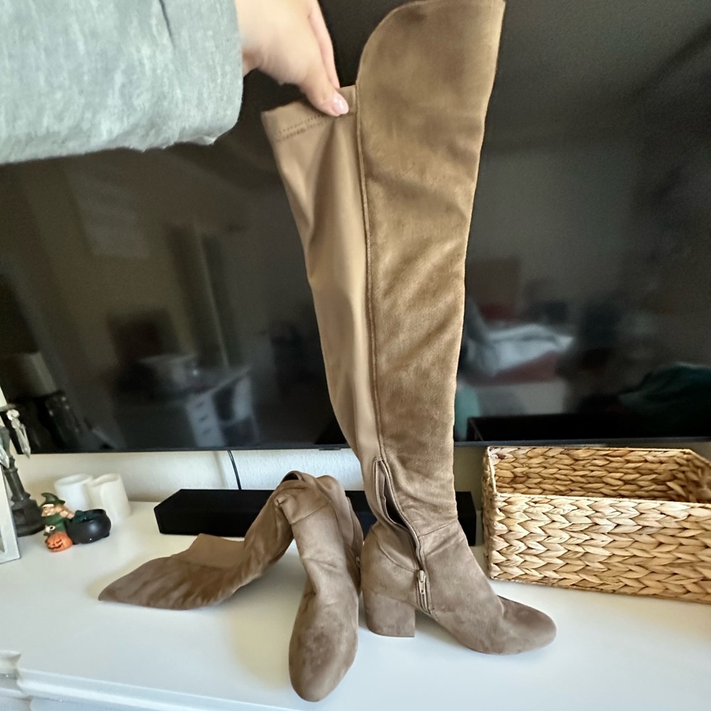 Thigh high boots